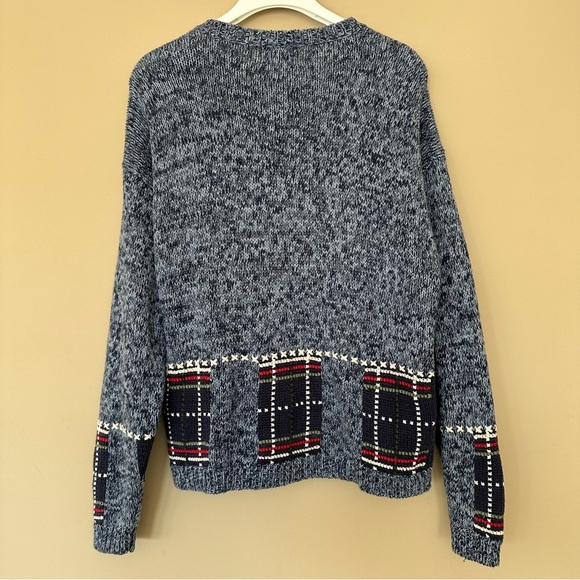 Vintage Nutcracker Women L Cardigan Sweater Cardinal Bird Christmas Cottagecore - Picture 2 of 9